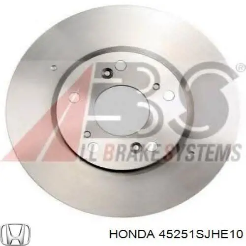 45251SJHE10 Honda disco de freno delantero