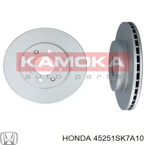 45251SK7A10 Honda freno de disco delantero