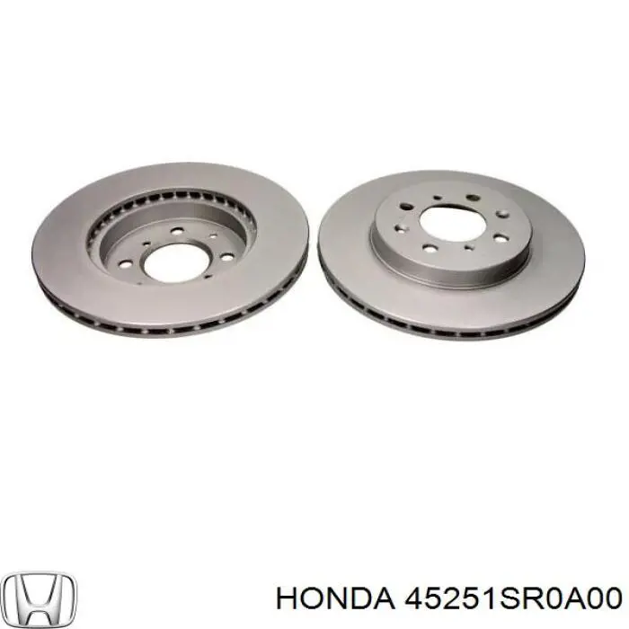 45251SR0A00 Honda disco de freno delantero