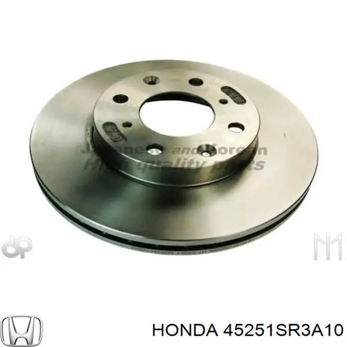 45251SR3A10 Honda disco de freno delantero