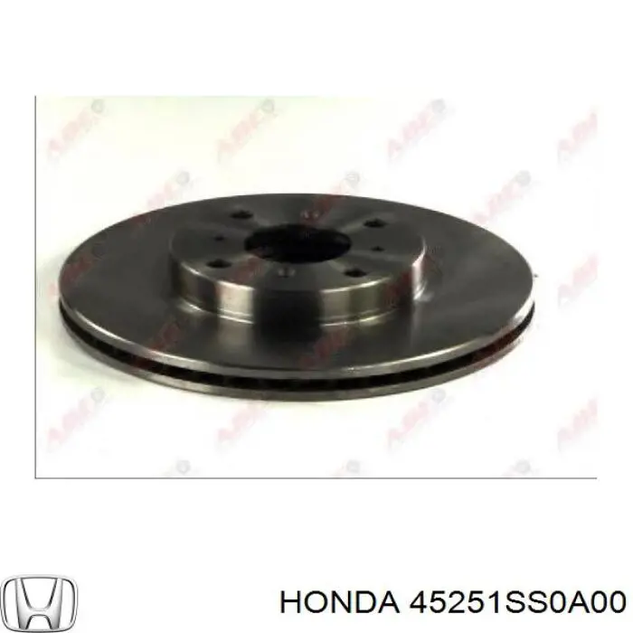 45251SS0A00 Honda freno de disco delantero