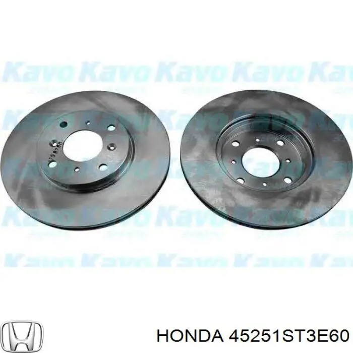 45251ST3E60 Honda disco de freno delantero