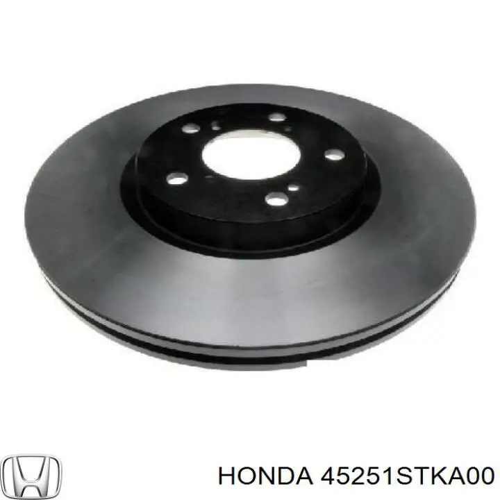 45251STKA00 Honda disco de freno delantero