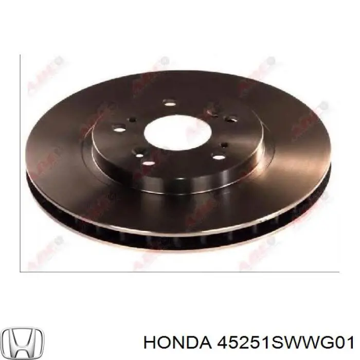 Frenos delanteros Honda 45251SWWG01 precio, desde 53,19 EUR