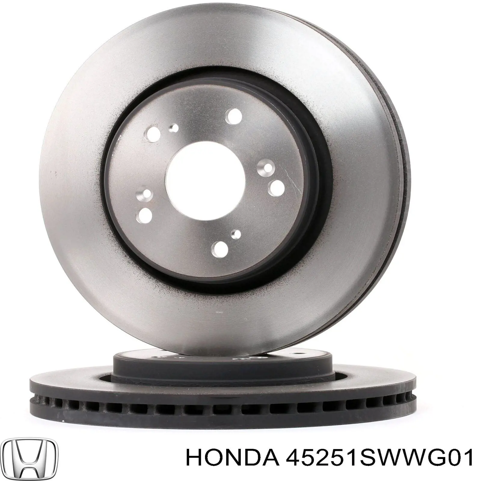 Disco de freno 45251SWWG01 Honda