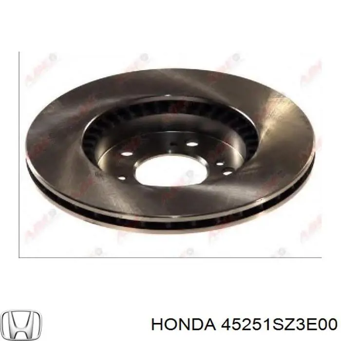 45251SZ3E00 Honda freno de disco delantero