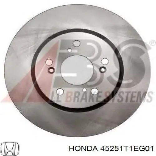 Frenos delanteros Honda 45251T1EG01 precio, desde 53,19 EUR