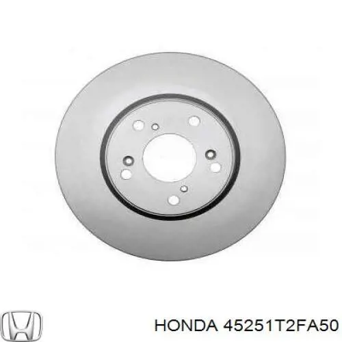 45251T2FA50 Honda freno de disco delantero