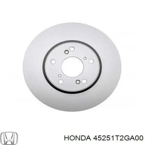 Disco de freno 45251T2GA00 Honda