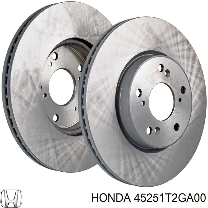Comprar 45251T2GA00 Honda Freno de disco delantero