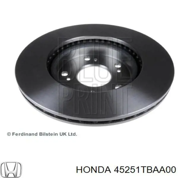 Comprar 45251TBAA00 Honda Freno de disco delantero