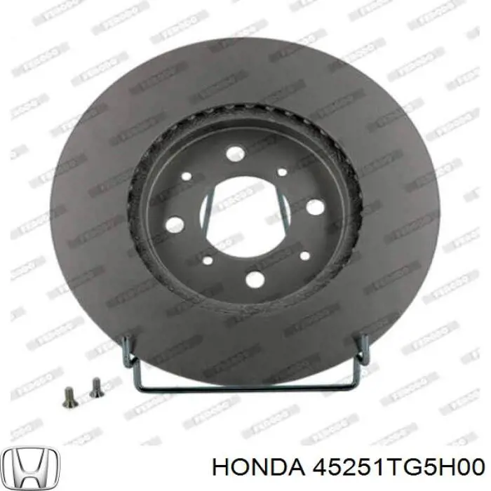 45251TG5H00 Honda freno de disco delantero