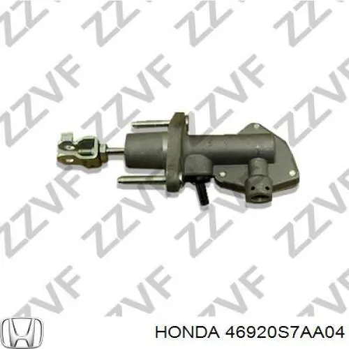 Cilindro maestro de embrague 46920S7AA04 Honda