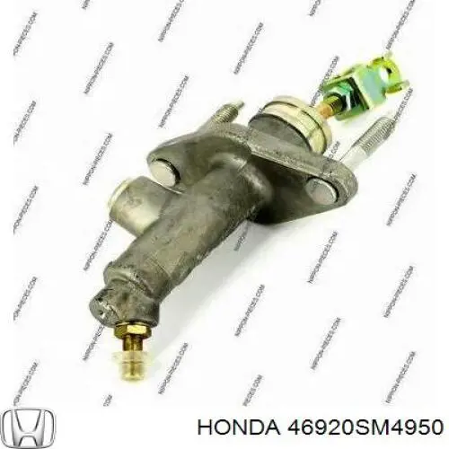 46920SM4950 Honda cilindro maestro de embrague