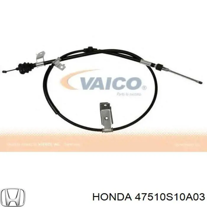 47510S10A03 Honda cable de freno de mano trasero derecho
