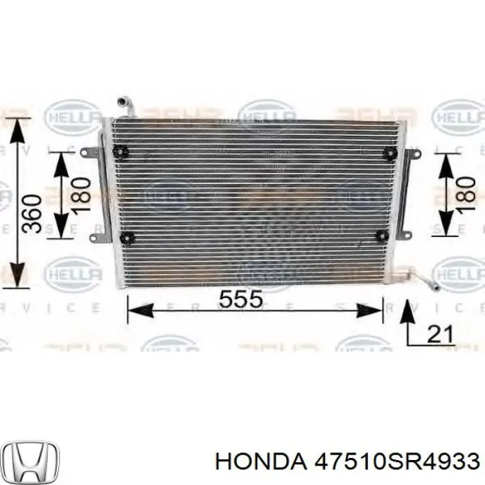 Cable de freno de mano trasero derecho 47510S04013 Honda