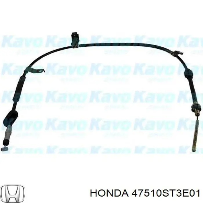 Cable de freno de mano trasero derecho para Honda Civic (MA,MB)