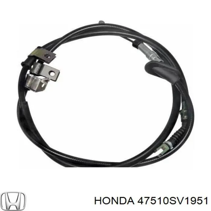 47510SV1951 Honda cable de freno de mano trasero derecho