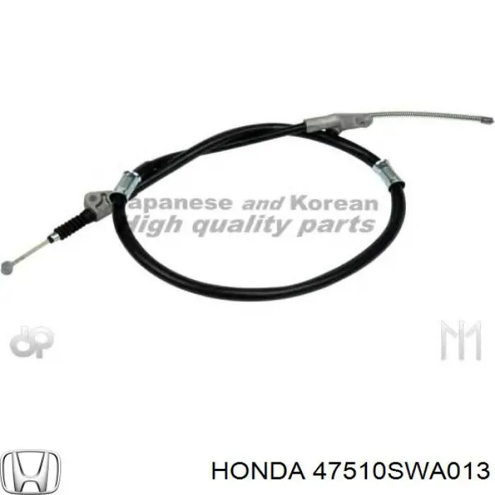 Comprar 47510SWA013 Honda Cable de freno de mano trasero derecho