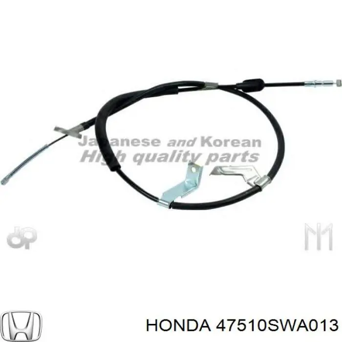 47510SWA013 Honda cable de freno de mano trasero derecho