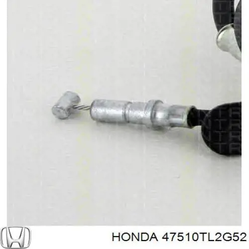 47510TL2G53 Honda cable de freno de mano trasero derecho
