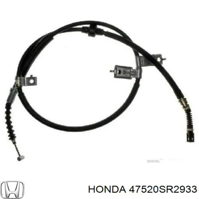 47520SR2933 Honda cable de freno de mano trasero derecho