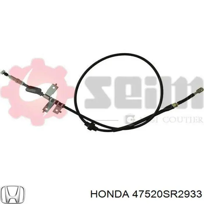 Cable de freno de mano trasero derecho Honda 47520SR2933 precio, desde 33,69 EUR
