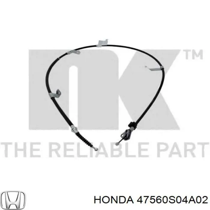 Comprar 47560SR1A02 Honda Cable de freno de mano trasero izquierdo
