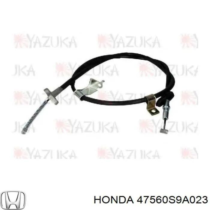47560S9A023 Honda cable de freno de mano trasero izquierdo
