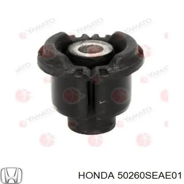 50260SEAE01 Honda bloqueo silencioso (almohada De La Viga Delantera (Bastidor Auxiliar))