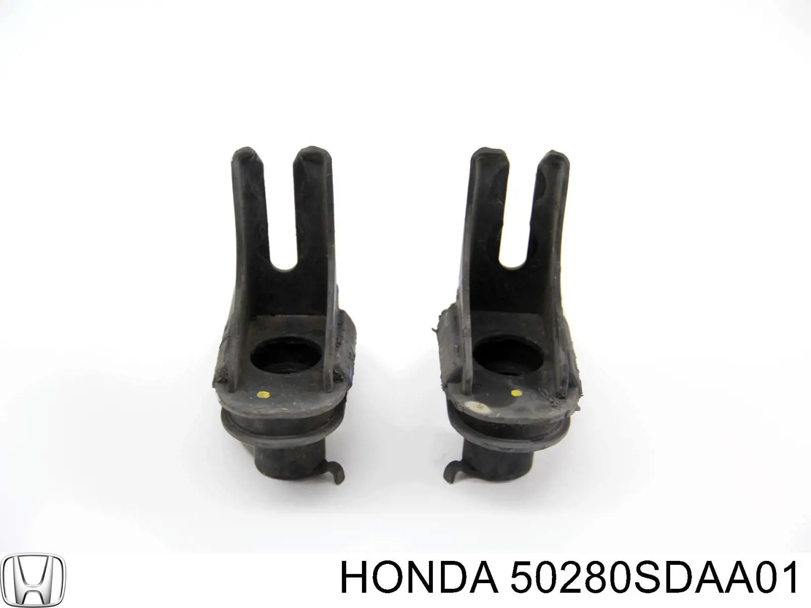 50280SDAA01 Honda bloqueo silencioso (almohada De La Viga Delantera (Bastidor Auxiliar))