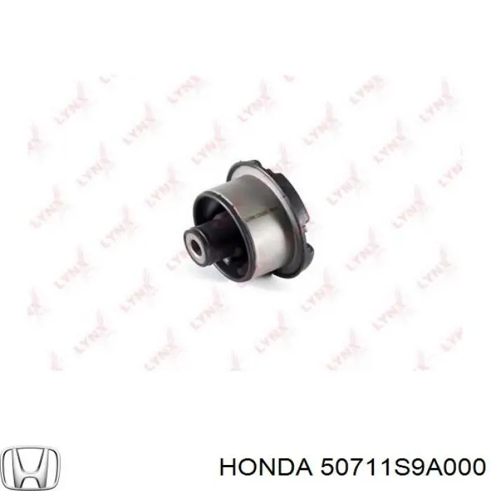 Silentblock,suspensión, cuerpo del eje trasero, delantero HONDA 50711S9A000