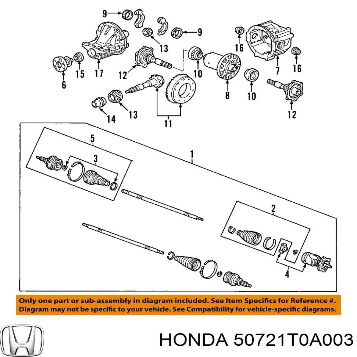 50721T0A003 Honda