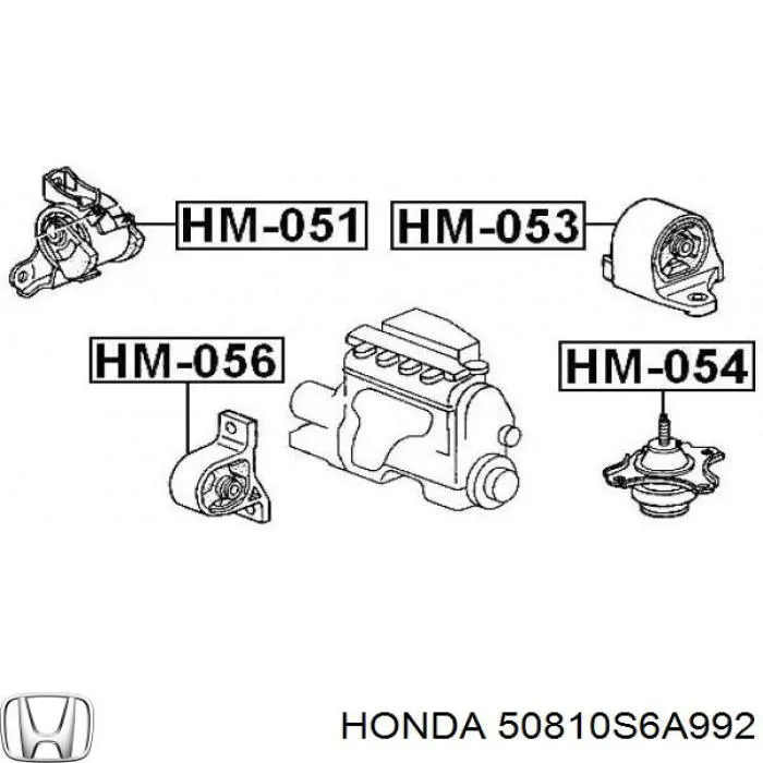 50810S6A992 Honda