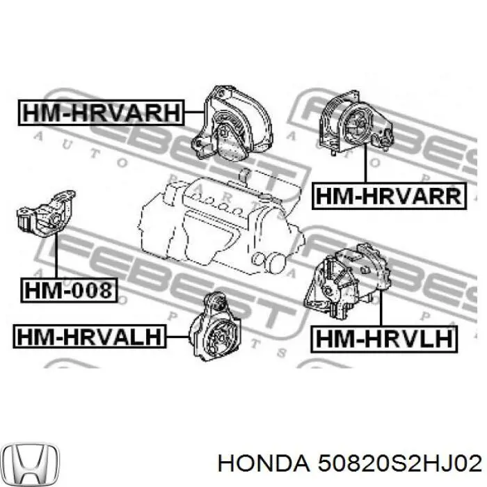 Soporte de motor delantero Honda 50820S2HJ02 precio, desde 268,91 EUR