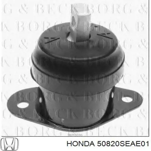 50820SEAE01 Honda soporte de motor derecho