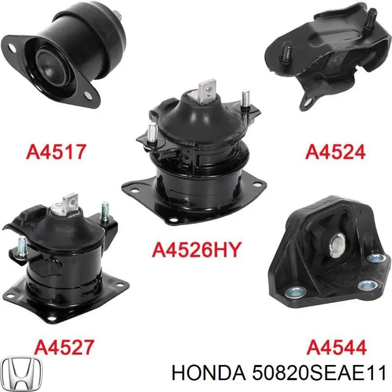 Soporte de motor derecho 50820SEAE11 Honda