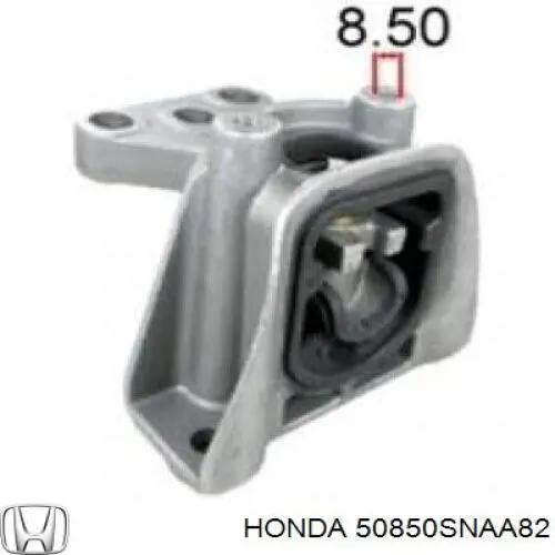 50850SNAA82 Honda soporte motor izquierdo