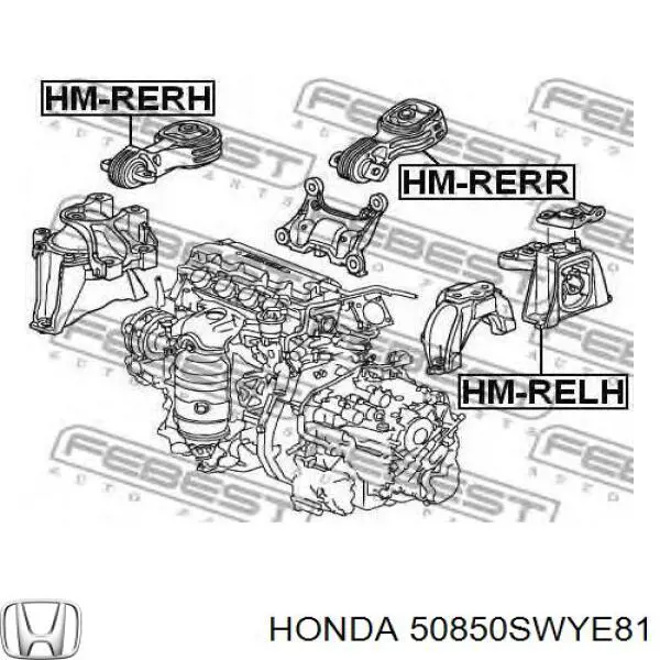 50850SWYE81 Honda