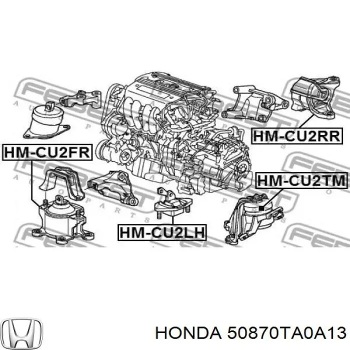 50870TA0A13 Honda