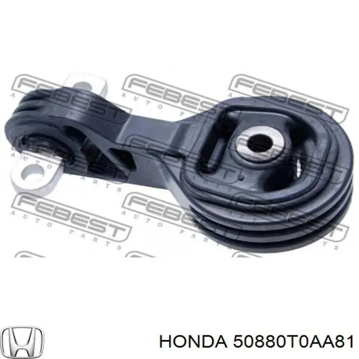 50880T0AA81 Honda soporte de motor trasero