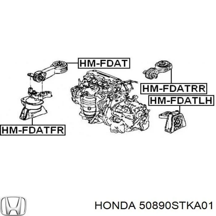 Soportes de motor trasero Honda 50890STKA01 precio, desde 34,69 EUR