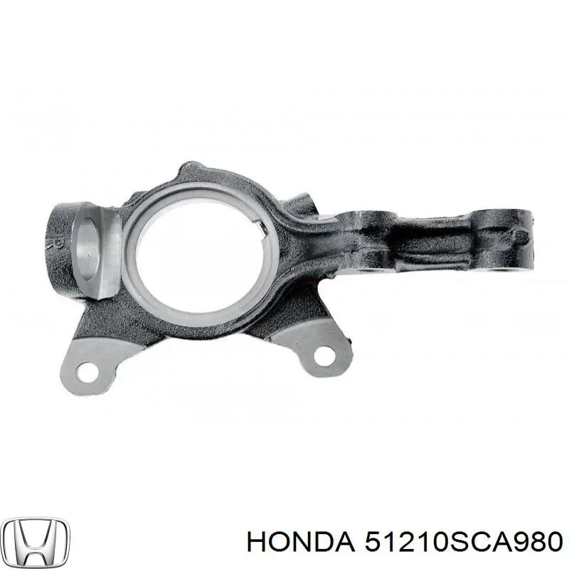 51210SCA980 Honda muñón del eje, suspensión de rueda, delantero derecho