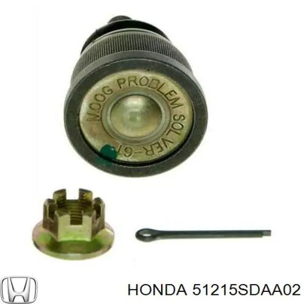 51215SDAA02 Honda muñón del eje, suspensión de rueda, delantero izquierdo