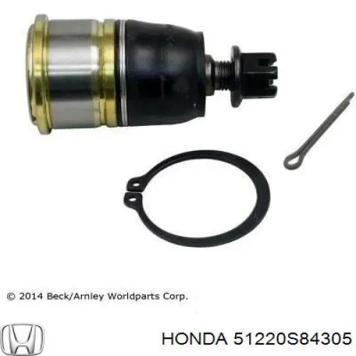 51220S84305 Honda rótula de suspensión inferior