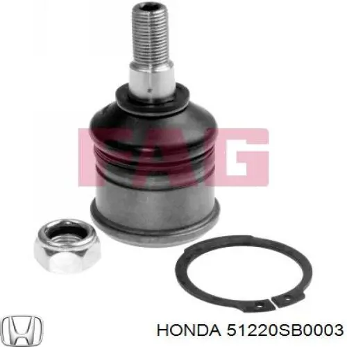 Comprar 51220SB0003 Honda Rótula inferior de suspensión