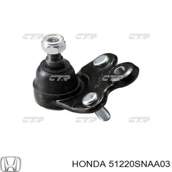 Rótula de suspensión inferior derecha Honda 51220SNAA03 precio, desde 15,65 EUR