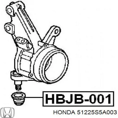 51225S5A003 Honda rotula de suspension