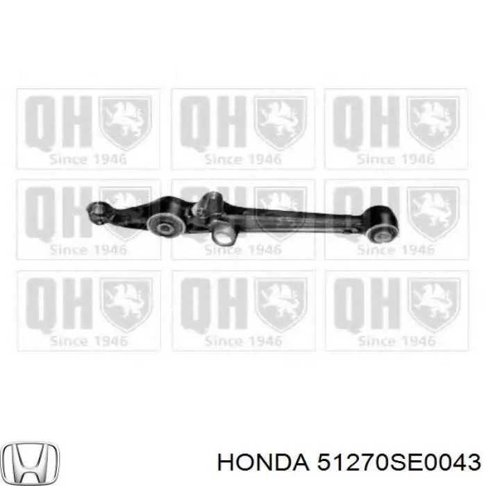 51270SE0043 Honda rótula de suspensión superior