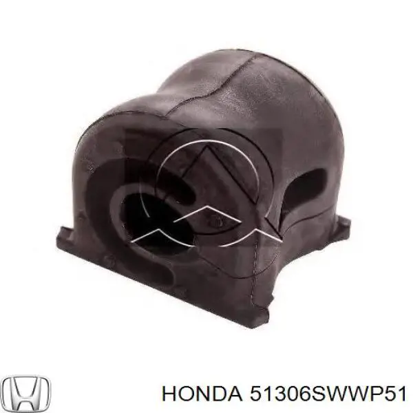 51306SWWP51 Honda Buje estabilizador delantero derecho